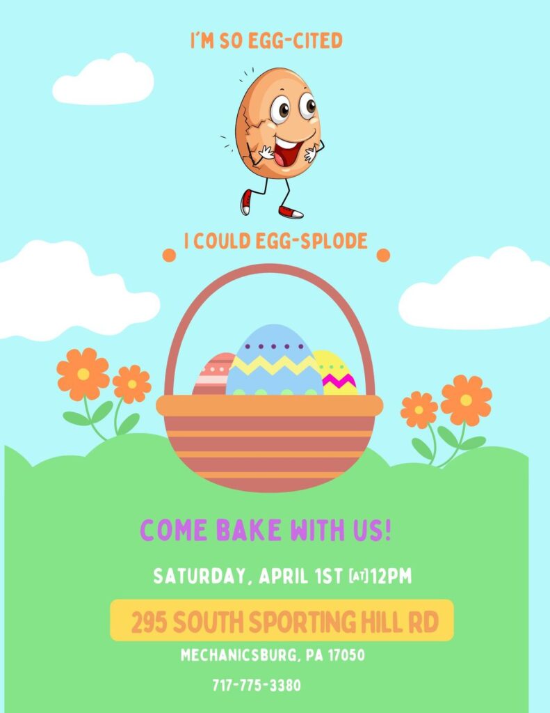 How about coming out making Easter eggs that we will be selling to benefit our arts programs at the Center... you need not have children to help us!