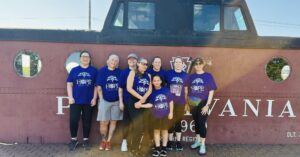 A heartfelt thank you to the incredible staff, clients and friends of the Center for Hope and Healing for showing up and standing in support of Randi’s House of Angels.