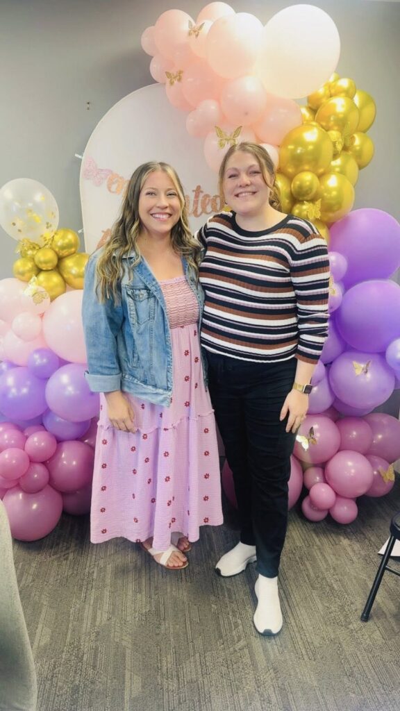 Celebrating our amazing coworker with a surprise baby shower!