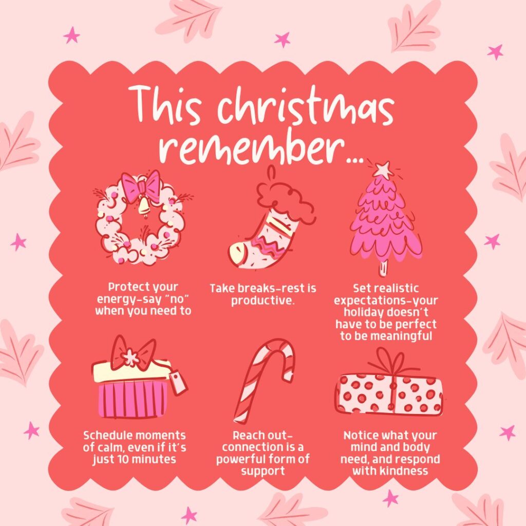 Here are a few gentle self-care tips for the season.