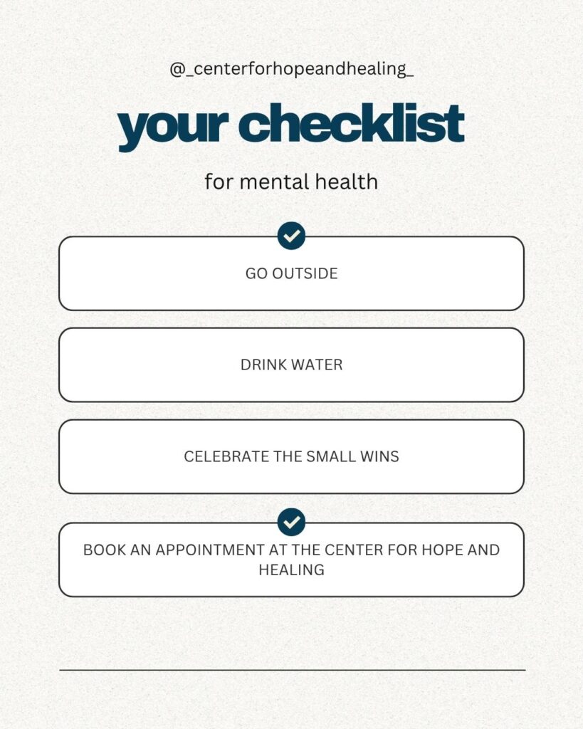 Mental Health Checklist