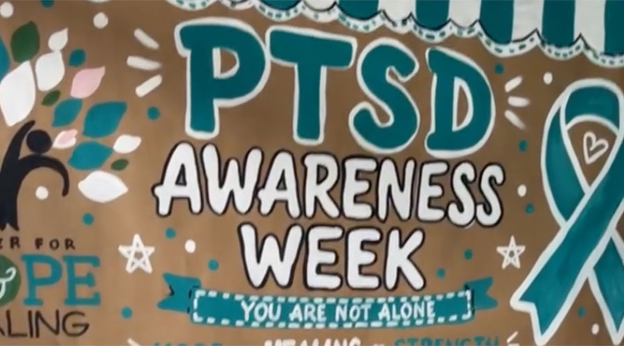 It's PTSD Awareness Week at Center for Hope and Healing in Camp Hill, PA.